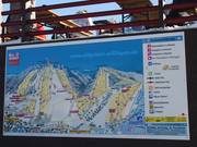 Große Tafeln an den Talstationen