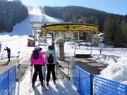 Fondo Grande-Martinella - 4er Sesselbahn fix geklemmt