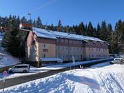 Hotel Pod Vlekem direkt an der Piste