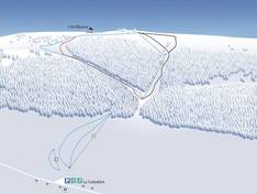 Pistenplan La Corbatière – La Roche-aux-Crocs
