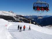 Start der Pisten an der 6er-Sesselbahn Schwemmeregg