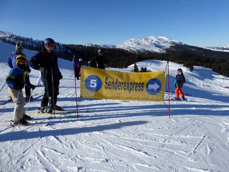 Salzburger Saalachtal: Orientierung in Skigebieten – Orientierung Almenwelt Lofer