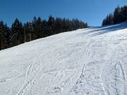 Sehr gute Pistenpräparierung