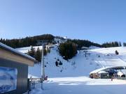 Blick von der Mittelstation zum Nößlachjoch