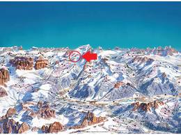 Pistenplan Passo Fedaia – Pian dei Fiacconi (Marmolada)