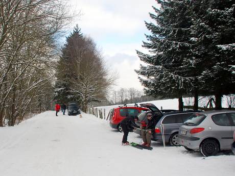 Siegen-Wittgenstein: Anfahrt in Skigebiete und Parken an Skigebieten – Anfahrt, Parken Burbach