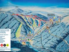 Pistenplan Čertovica