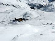 Anfängergelände an der Mittelstation