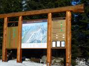 Informationstafel am Grouse Mountain