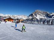Förderband auf der Alpe Tognola
