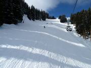 Piste 64 nach Curnius