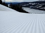 Präparierte Piste im Skigebiet Åre