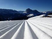 Erstklassige Pistenpräparierung im Skigebiet Gröden