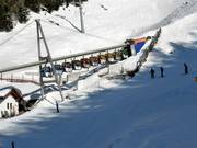 Tunnelbahn Fleißalm - 5er Tunnel-Seilbahn