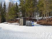 Mülltrennung im Skigebiet Kläppen