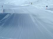 Präparierte Abfahrt in Damüls