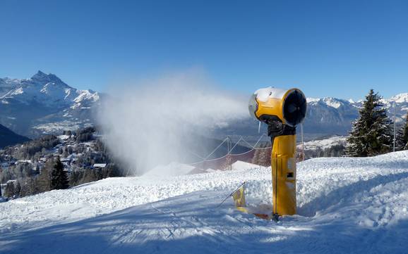 Schneesicherheit Genferseegebiet – Schneesicherheit Villars/Gryon/Les Diablerets