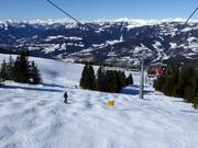 Skiroute an der 8er-Sesselbahn Neugarten