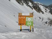 Informationstafel am Funpark