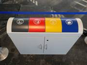 Mülltrennung im Skigebiet