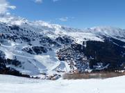 Blick auf Méribel-Mottaret