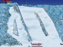 Pistenplan Valbacken – Ingatorp