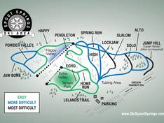 Pistenplan Spout Springs