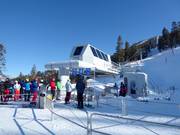 Summit Quad - 4er Sesselbahn fix geklemmt