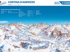 Pistenplan Cortina d'Ampezzo