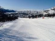 Leichte Abfahrt Simlene