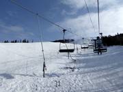 Lanzenbeschneiung im Skigebiet Killington