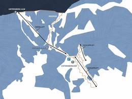 Pistenplan Unternberg (Ruhpolding)