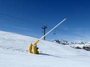 Beschneiung am Dollar Mountain in Sun Valley