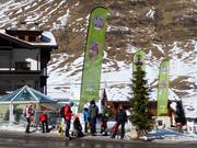 Haltestelle Shuttle im Ort