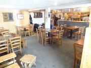 Gastraum des Restaurants Les Halles de Bisanne