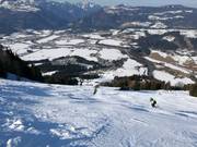 Schwere Talabfahrt Die Schwarze