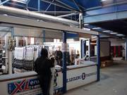 Der Skiverleih in der Skihalle