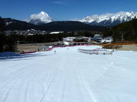 Skigebiete für Anfänger in der Region Seefeld – Anfänger Rosshütte – Seefeld