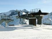 Les Marmottes - 4er Sesselbahn fix geklemmt