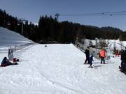 Übungshang mit Förderband in Laax