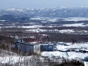 Blick auf die Unterkünfte im Hanazono Resort