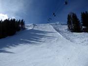 Schwere Piste nach Ellmau