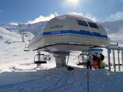 Lac des Vaux 1 - 4er Hochgeschwindigkeits-Sesselbahn (kuppelbar)