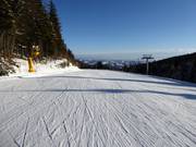 Leichte Lella-Abfahrt zur Talstation