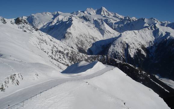 Skifahren bei Virgen