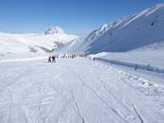 Übungspiste an der Wildkogelscharte
