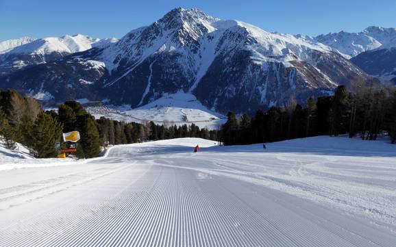 Bestes Skigebiet in der Zwei Länder Skiarena in Nord- und Südtirol – Testbericht Schöneben/Haideralm – Reschen/St. Valentin auf der Haide
