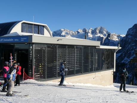 Dachsteingebirge: Umweltfreundlichkeit der Skigebiete – Umweltfreundlichkeit Dachstein West – Gosau/Russbach/Annaberg