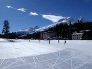 Loipe in St. Moritz Bad