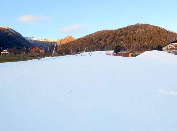 Leichte Piste am Panoramalift Terenten